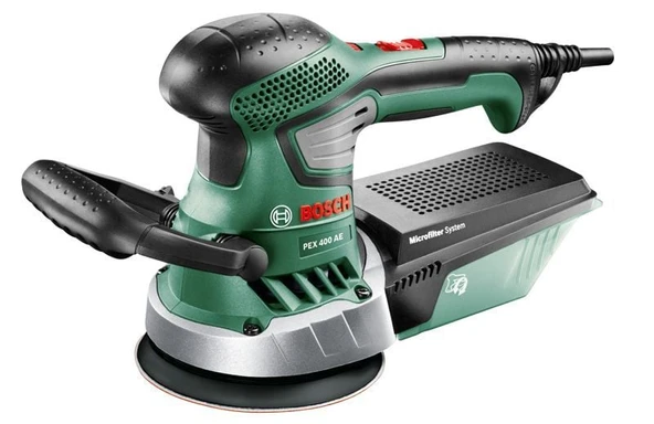 BOSCH PEX 400 AE Eksantrik Zımpara Makinası 370 Watt ürün görseli 1