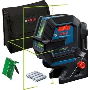 BOSCH GCL 2-50 G Yeşil Lazer Terazi (RM10 aparatlı) ürün görseli 1