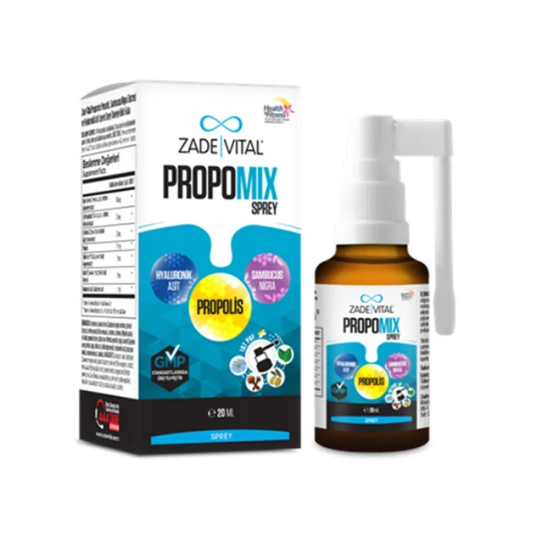 Zade Vital Propomix Spray Takviye Edici Gıda 20 ml ürün görseli 1