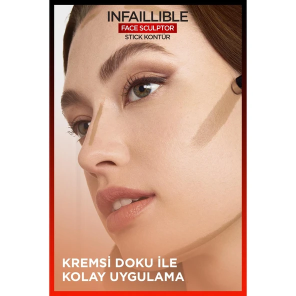 L'Oréal Paris Infaillible Face Sculpter Stick Kontür - Fair Light ürün görseli 1