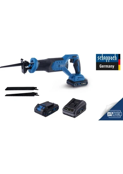 Scheppach BC-RS250-X 2X4.0AH Akülü Tilki Kuyruğu - 59092694992 ürün görseli 1