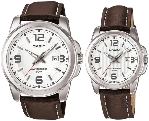 Casio MTP-LTP-1314L-7AVDF Çift Kol Saati (Kadın-Erkek) ürün görseli 1
