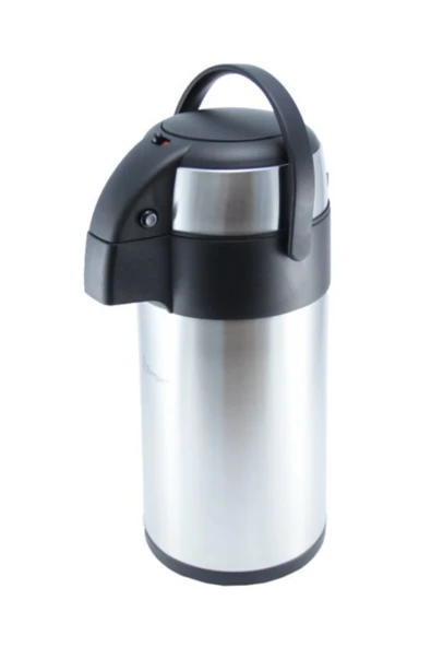1240 A 4 LT POMPALI ÇELİK TERMOS - Resim 2