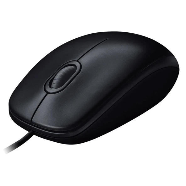 Logitech M100 1000DPI USB Kablolu Mouse Siyah 910-006652 ürün görseli 1