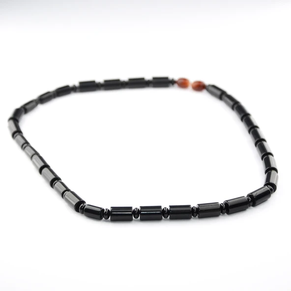 BlackCraft Oltu Taşı Mono Kolye - Resim 6