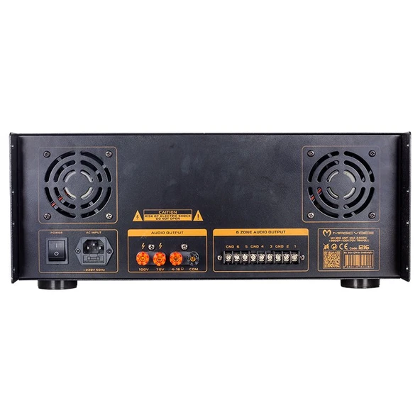 Magicvoice Mv-1216 1 Kanal 300W Rms Max 2400W Trafolu Anfi ürün görseli 1