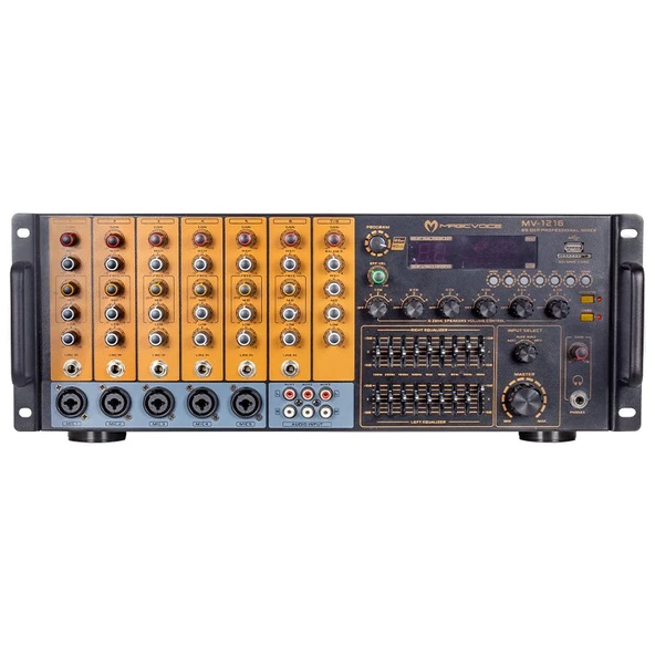 Magicvoice Mv-1216 1 Kanal 300W Rms Max 2400W Trafolu Anfi ürün görseli 1