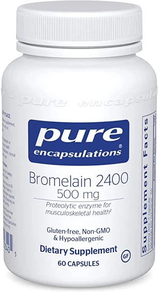 Pure Encapsulations Bromelian 2400 GDU 30 Kapsül ürün görseli 1