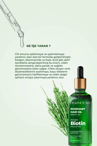 Dermoend  Biotin Saç Bakım Yağı - Resim 6