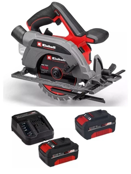 Einhell TP-CS 18/165 Li BL 2x4.0ah PROFESYONEL Akülü Kömürsüz Daire Testere ürün görseli 1
