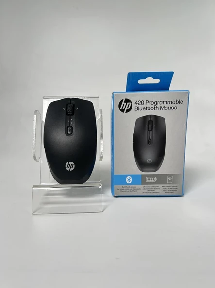 HP 420 Programlanabilir Bluetooth Kablosuz Mouse Siyah 7M1D3AA (OUTLET) ürün görseli 1