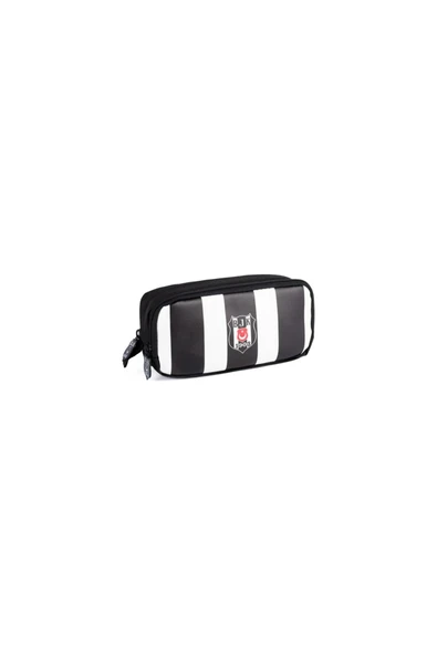 BEŞİKTAŞ ME TEAM ÇUBUKLU SUNİ DERİ KALEM ÇANTASI ürün görseli 1