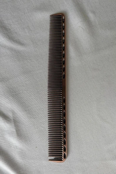 Trina Profseyonel Alüminyum Tarak 21 cm Bronz - Resim 3