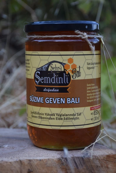 Şehri Şemdinli Süzme Geven Balı 850 gr ürün görseli 1