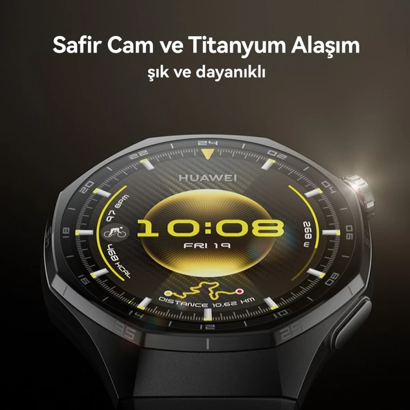 Huawei Watch GT 6 Pro 46 mm - Titanyum - Resim 9