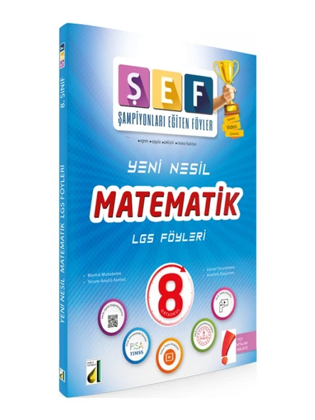 Damla Yayınevi Yeni Nesil Matematik LGS Föyleri - 8. Sınıf ürün görseli 1