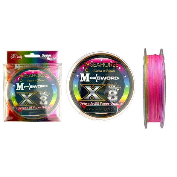 Sea Horse M-Sword x8 0,25 Mm 150 Mt Multicolor ürün görseli 1