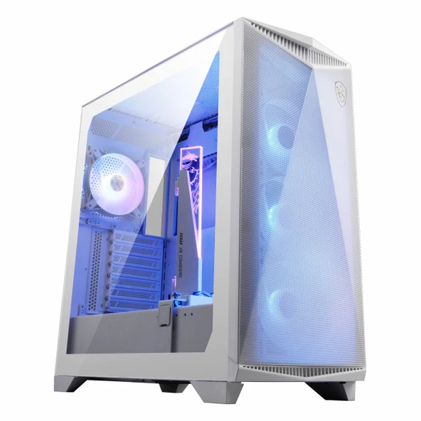 MSI MPG Gungnir 300R Airflow USB 3.2 ARGB eATX Mid Tower Beyaz Kasa ürün görseli 1