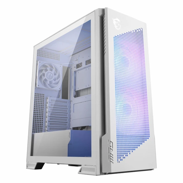 MSI MPG Velox 300R Airflow PZ USB 3.2 ARGB eATX Mid Tower Beyaz Kasa ürün görseli 1