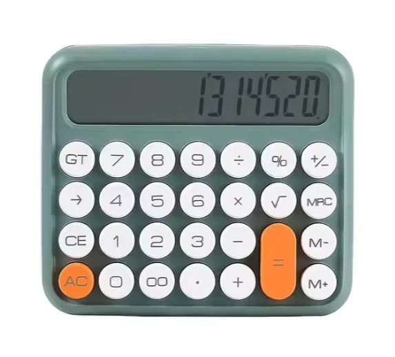 ZR741 Jn-800 Junno Yeşil Hesap Makinesi ürün görseli 1