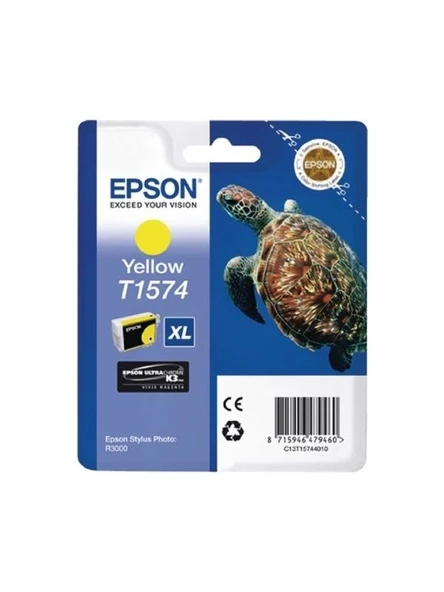 Epson T1574-C13T15744010 Orjinal Sarı Kartuş ürün görseli 1