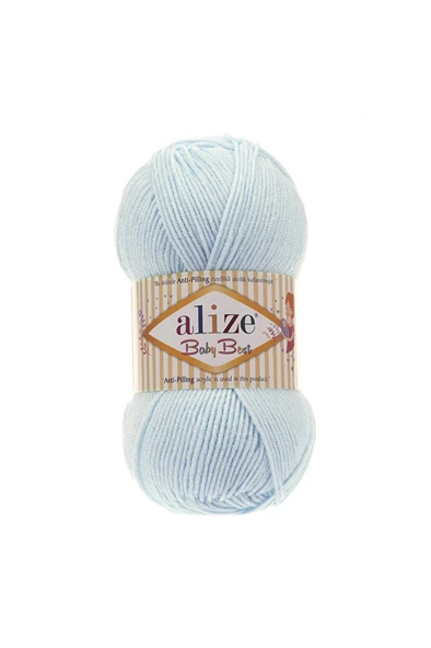 5 Adet Baby Best 189 Açık Turkuaz %10 Bambu - %90 Akrilik (anti-pilling Akrilik) / 100 Gr - 240 M ürün görseli 1