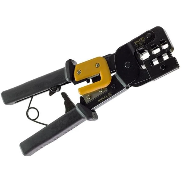 Powermaster RJ11-RJ12-RJ22-RJ45 3'Lü Soket Sıkma Pensesi ürün görseli 1