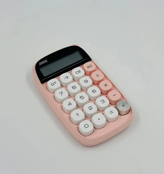 ZR733 Jn-660 Junno Pembe Hesap Makinesi ürün görseli 1