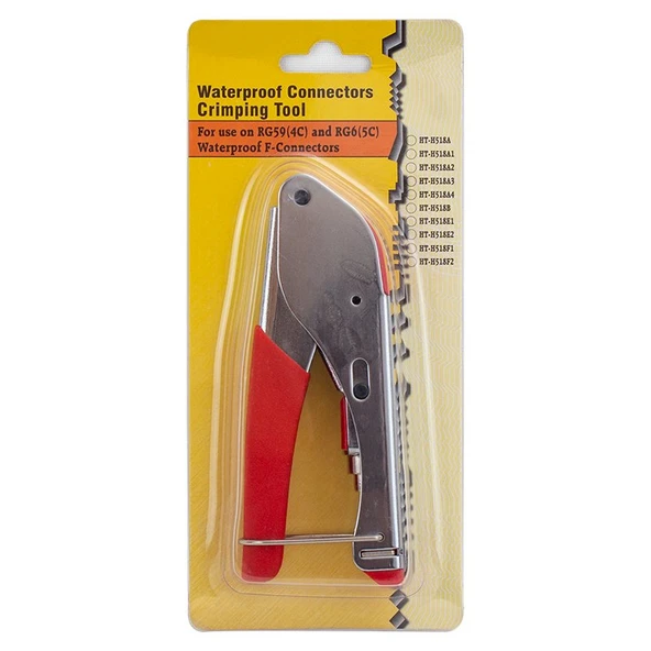 Powermaster PM-5073 F Sıkma Pensesi RG59-RG6 ürün görseli 1