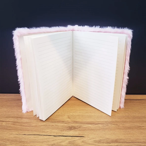 Peluş Defter 1 Adet - Resim 2