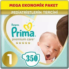 PRİMA PREMİUM CARE NO:1 EKONOMİK PAKET (YENİDOĞAN) 2/5 KG 350 ADET ürün görseli 1