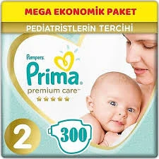 PRİMA PREMİUM CARE NO:2 EKONOMİK PAKET 4/8 KG-300 ADET ürün görseli 1