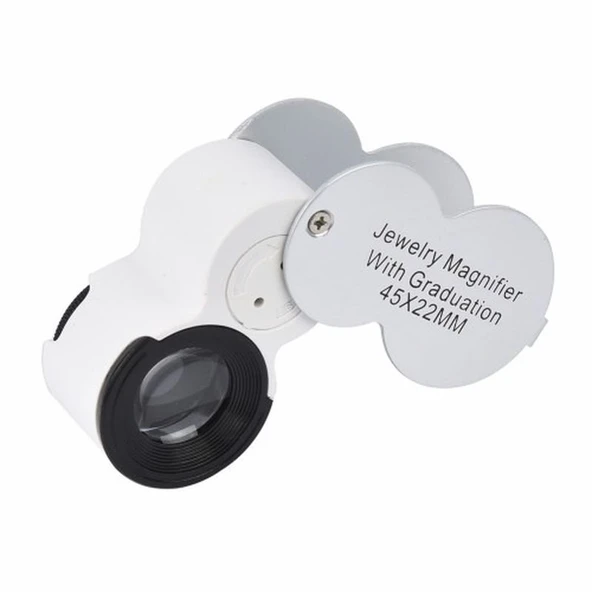 45X22 Ledli Para Algılama Ve Mezuniyet Takı Değerleme Büyüteç ürün görseli 1
