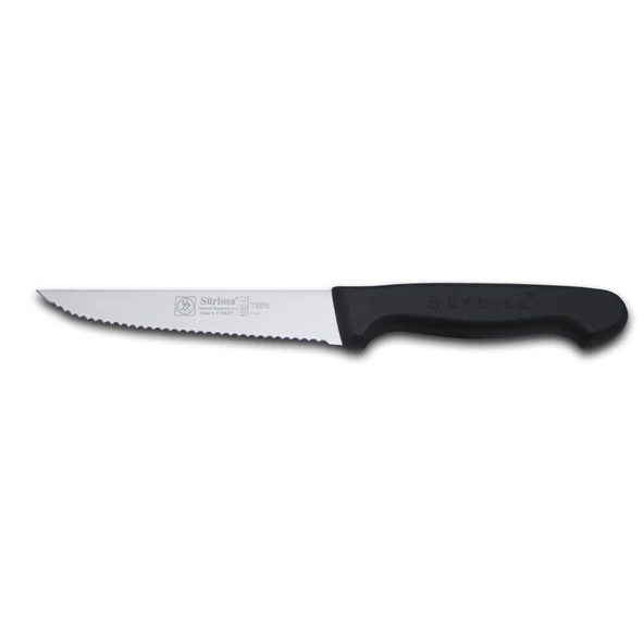 61005LZ - Lazerli Tırtıklı Sebze, Steak ve Biftek Bıçağı 12,5 cm ürün görseli 1