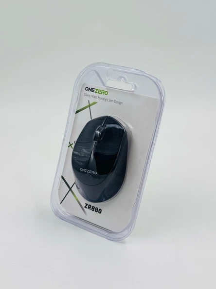 ZR880 Siyah Wireless Mouse ürün görseli 1