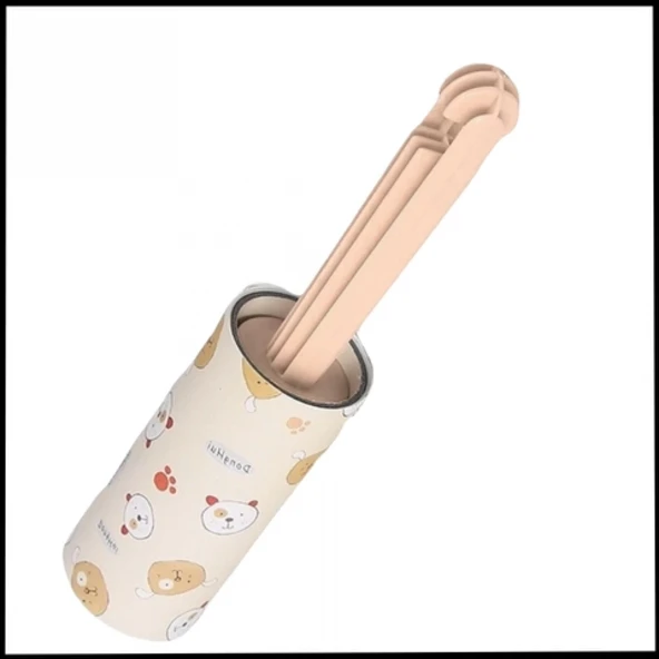 Uyguna-Yakala Açık Pembe Kedi/Köpek Tüy Toplama Rulosu -Tekli - CL.232 ürün görseli 1
