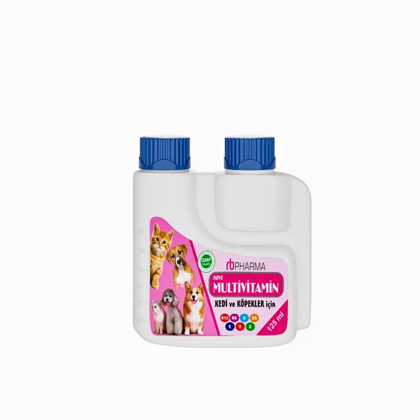 Sıvı Multivitain Kedi (Tüm yaş gruplarında hızlı sonuç ) Parlak Tüy ve Gelişim 125 ml ürün görseli 1