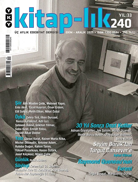 Kitap-lık Dergi 240.Sayı Ekim-Aralık 2025 ürün görseli 1