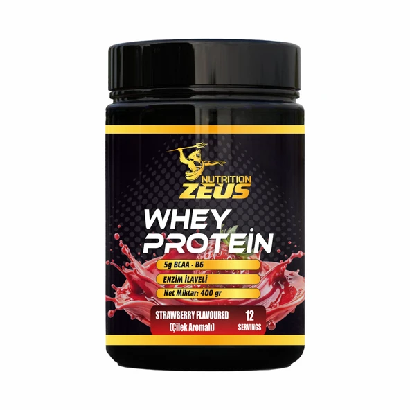 Zeus Nutrition Whey 400g-Çilek-Aromalı ürün görseli 1