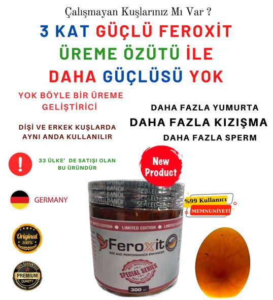 ÇOK GÜÇLÜ KIZIŞTIRICI , ÜRETİM ARTTIRICI 300 gr ürün görseli 1