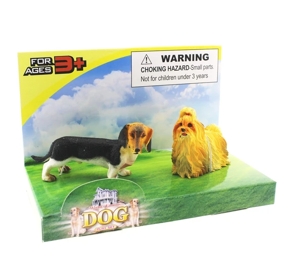 Dakhund ve YorkshireTerrier Model Hayvan Köpek ürün görseli 1