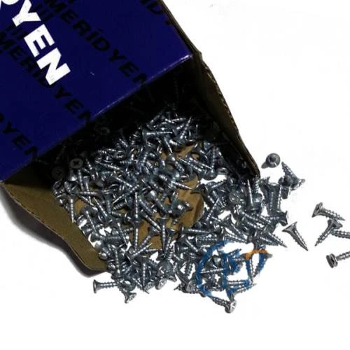 Klips, Menteşe, Ayak, Ağaç, Sunta Vidası - 3x13mm, 100 Adet ürün görseli 1