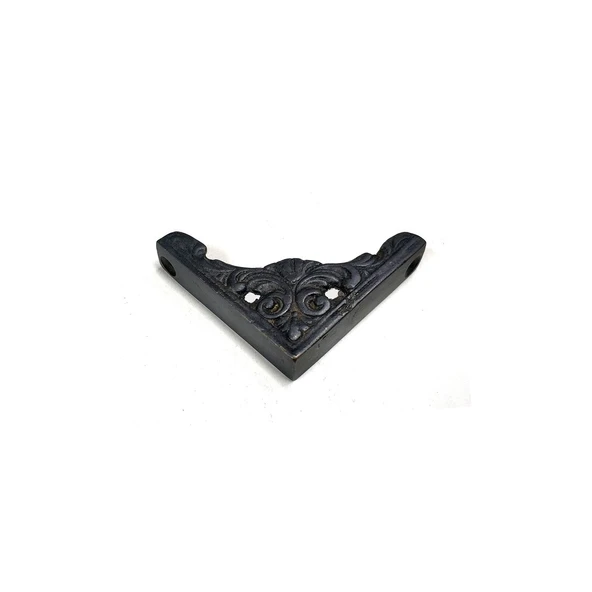 Antika Tarz Dekoratif Pirinç Köşe Süsü - 58x58 mm, Oksit ürün görseli 1