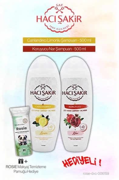 Hacı Şakir Narlı ve Limonlu 2 si 1 Arada Şampuan, Rosie Pamuk ürün görseli 1