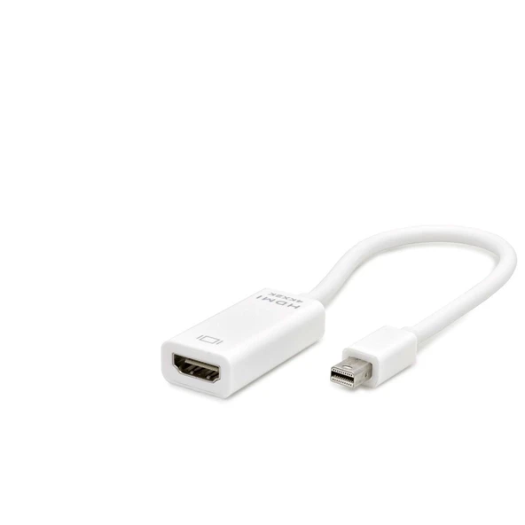 Dısplay Mını To Hdmı F Çevirici 4K 30Hz Thunderbolt2 Beyaz HDX7768 ürün görseli 1