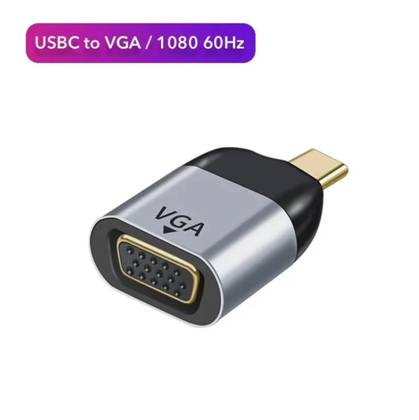 ZR587 S-1723 Type-C To Vga Çevirici ürün görseli 1