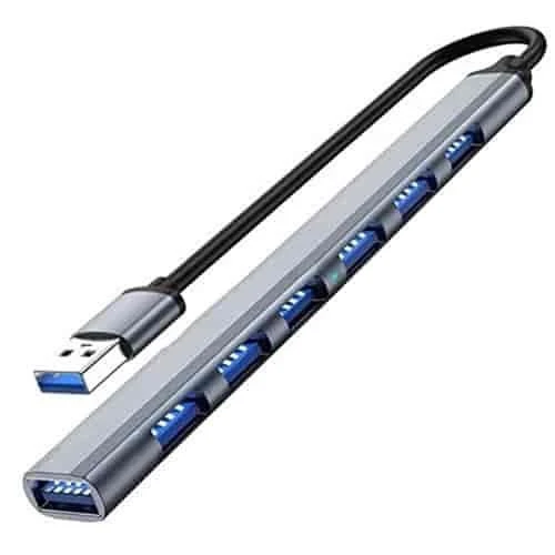 ZR281 Ads 303/A Usb 7 Port Metal Usb Hub ürün görseli 1