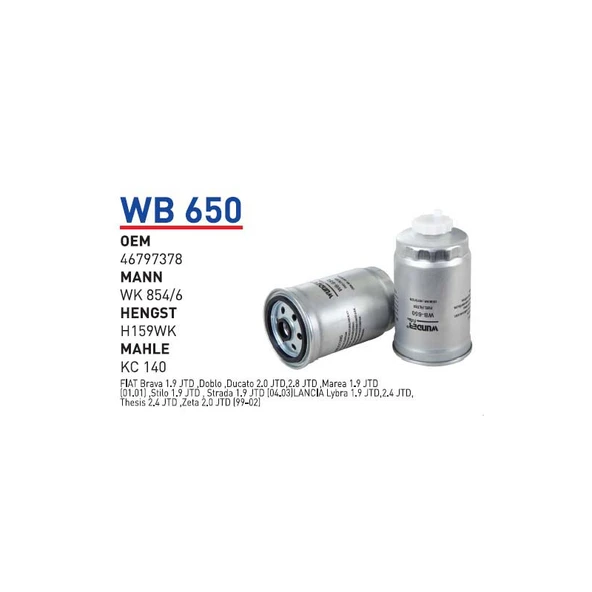 WB650 ürün görseli 1