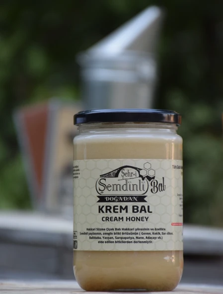 Şehri Şemdinli Krem Bal 850gr ürün görseli 1