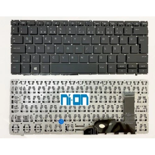 Nion Hp EliteBook 1040 G10 Notebook Klavye (Siyah TR) ürün görseli 1